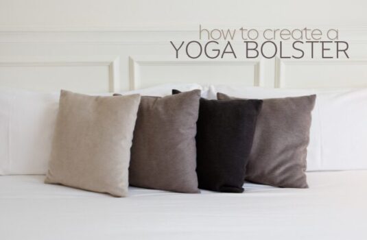 Create a Yoga Bolster